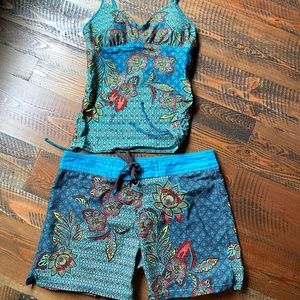 Prana Swim trunks & Swim Halter
